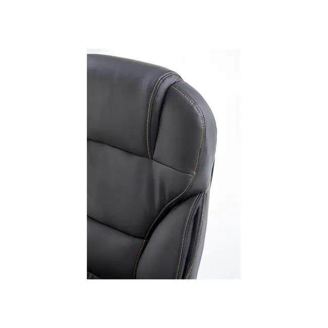 Scaun directorial mh dante, cadru polipropilena, piele ecologica, inaltime ajustabila, mecanism multiblock, roti cauciucate, 136 kg, negru drm2754