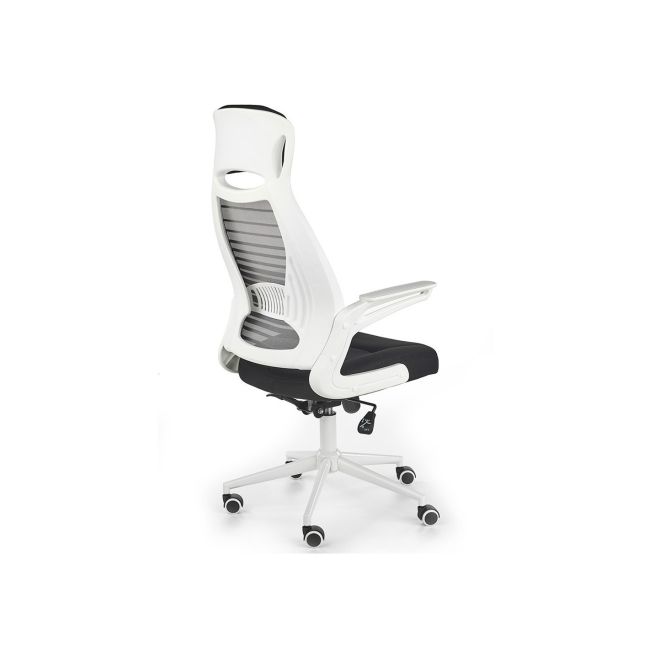Scaun directorial hm franklin, mesh, ergonomic, inaltime ajustabila, mecanism balansare, mecanism multiblock, cu tetiera, 136 kg, 124x60x65 cm, gri drm2223
