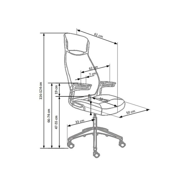 Scaun directorial hm franklin, mesh, ergonomic, inaltime ajustabila, mecanism balansare, mecanism multiblock, cu tetiera, 136 kg, 124x60x65 cm, gri drm2223