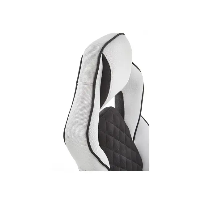 Scaun directorial ergonomic, hm sonic, brate reglabile, mecanism de balans, baza polipropilena, rotire 360 ˚, 100 kg, negru/gri drm4816