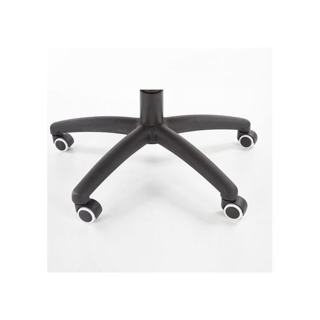 Scaun directorial ergonomic, hm sonic, brate reglabile, mecanism de balans, baza polipropilena, rotire 360 ˚, 100 kg, negru/gri drm4816