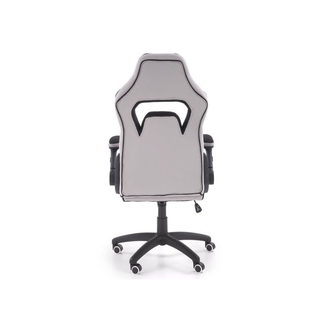 Scaun directorial ergonomic, hm sonic, brate reglabile, mecanism de balans, baza polipropilena, rotire 360 ˚, 100 kg, negru/gri drm4816