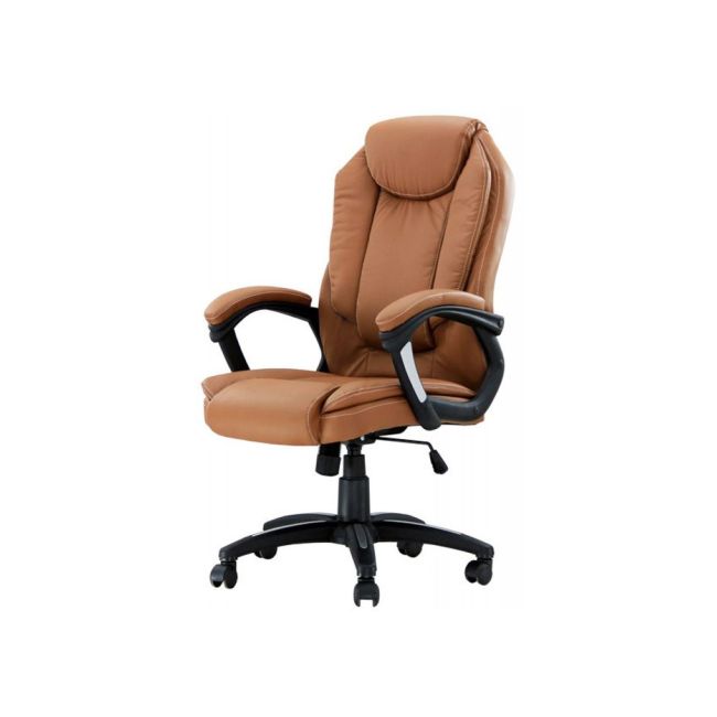 Scaun directorial off 356, piele ecologica perforata, inaltime ajustabila, mecanism de balans, robust, 110 kg drm995