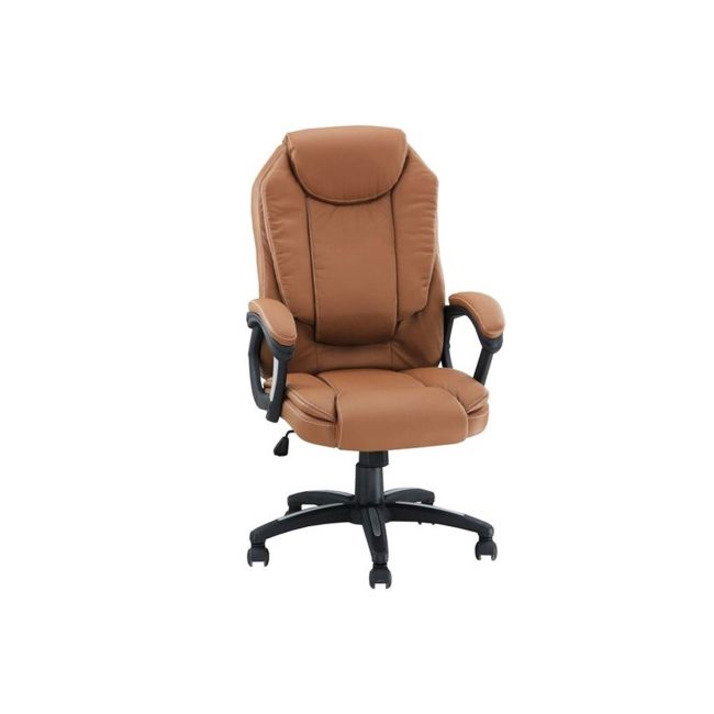 Scaun directorial off 356, piele ecologica perforata, inaltime ajustabila, mecanism de balans, robust, 110 kg drm995