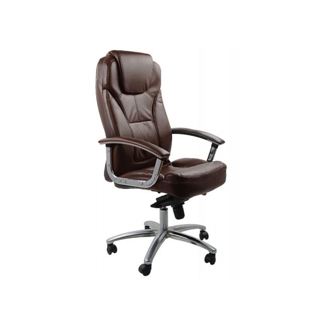Scaun directorial off 5850, piele ecologica, mecanism de balans, reglabil pe inaltime, 120 kg drm994