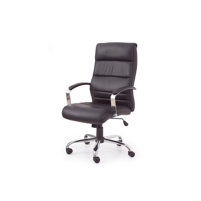 Scaun directorial piele hm teksas negru drm2070