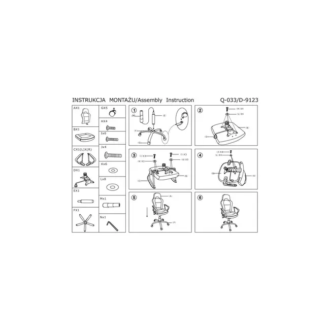 Scaun directorial sl q033, cadru cromat, piele ecologica/mesh, inaltime ajustabila, mecanism de balans, 100 kg, rosu/negru drm3209