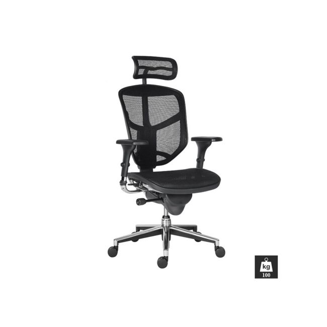 Scaun ergonomic mesh enjoy negru drm2338