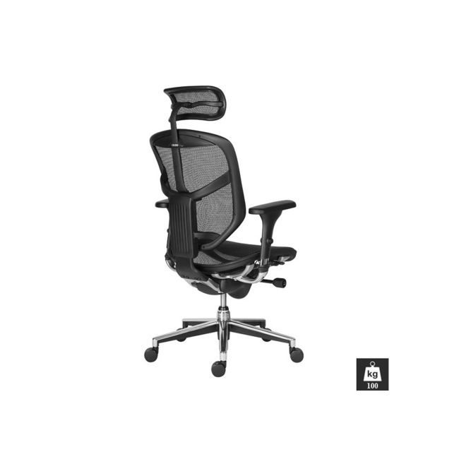 Scaun ergonomic mesh enjoy negru drm2338