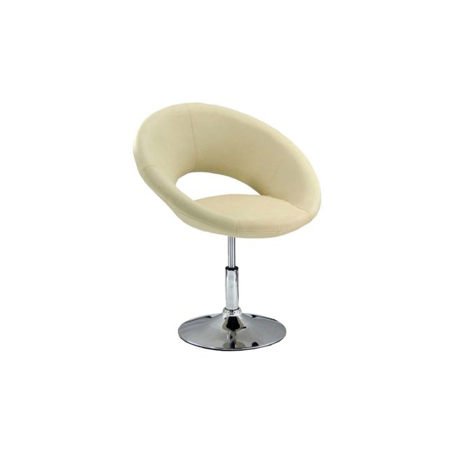Scaun living de relaxare rel 218, rotire 360 ˚, piele ecologica, inaltime ajustabila, 100 kg drm1609