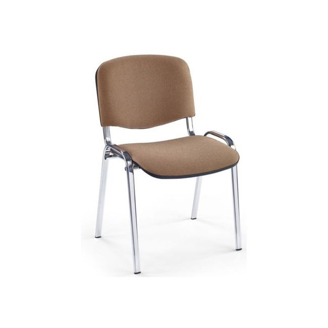 Scaun vizitator hm iso crom bej drm2254