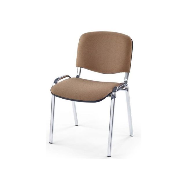 Scaun vizitator hm iso crom bej drm2254