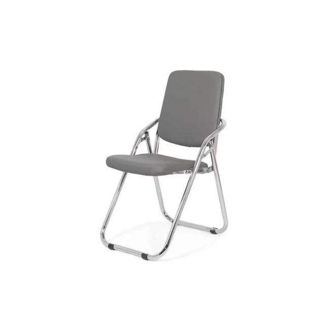 Scaun pliant metalic hrc 609, piele ecologica, fix, 110 kg drm1584