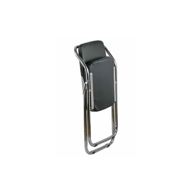 Scaun pliant metalic hrc 609, piele ecologica, fix, 110 kg drm1584
