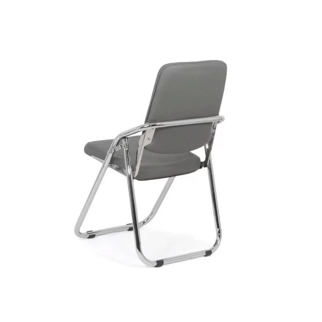 Scaun pliant metalic hrc 609, piele ecologica, fix, 110 kg drm1584