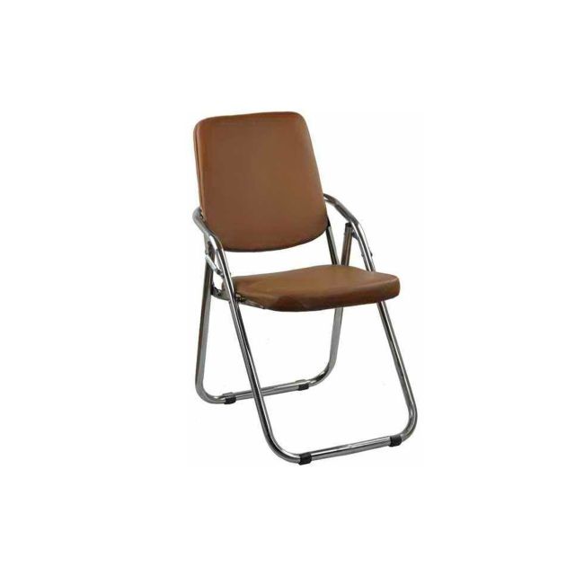 Scaun pliant metalic hrc 609, piele ecologica, fix, 110 kg drm1584