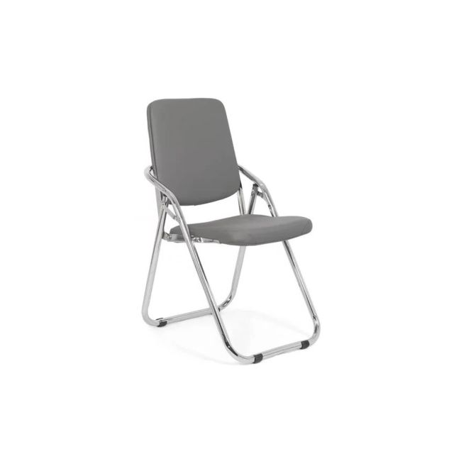 Scaun pliant metalic hrc 609, piele ecologica, fix, 110 kg drm1584