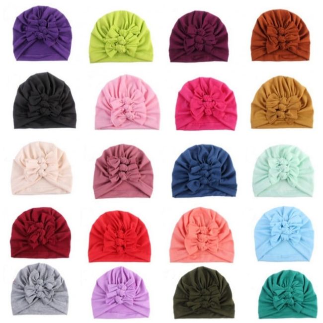 Caciulita tip turban cu trei fundite MBx-21021