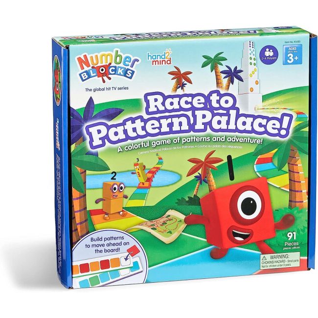 Joc numberblocks - cursa de la palatul modelelor