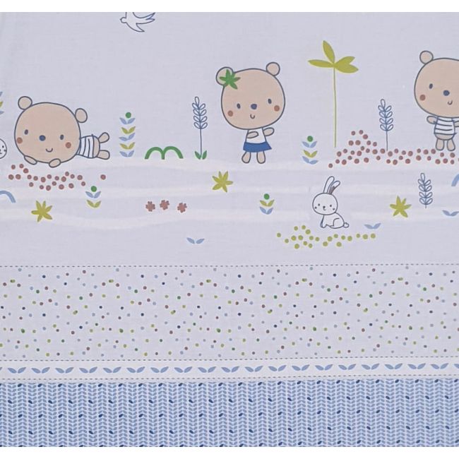 Sac de dormit copii, Poveste in doi, din bumbac, 95 cm, 1.5 tog KDEA9515PI2