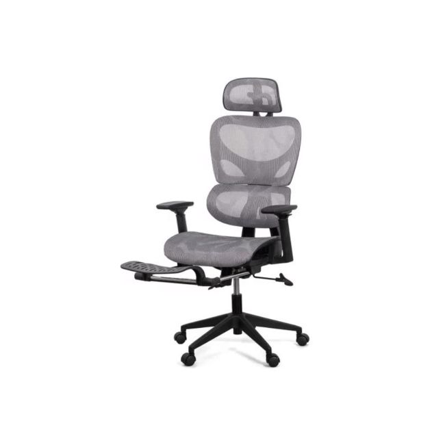Scaun ergonomic multifunctional syyt 9508, mesh, suport lombar, tetiera, spatar si brate reglabile, suport picioare, 120 kg drm10062