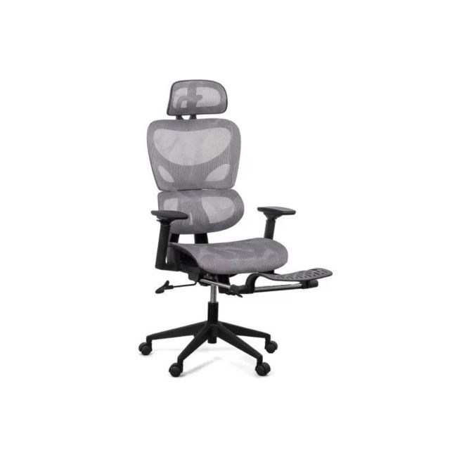 Scaun ergonomic multifunctional syyt 9508, mesh, suport lombar, tetiera, spatar si brate reglabile, suport picioare, 120 kg drm10062