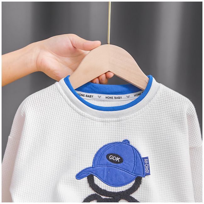 Trening alb cu albastru pentru baietei - Cuttie MB550-1-de5