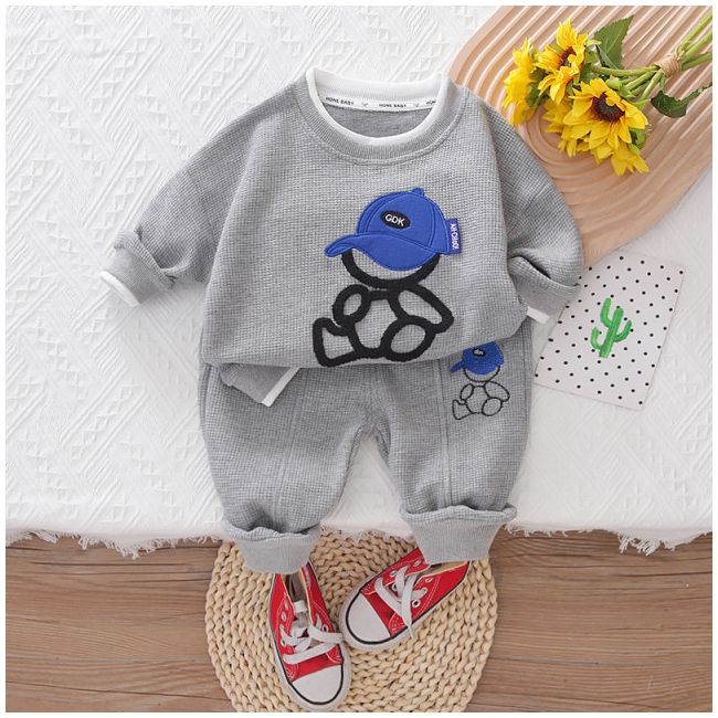 Trening gri pentru baietei - Cuttie AM550-2-de6