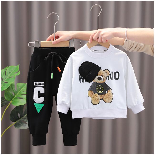 Trening pentru baietei - black teddy (marime disponibila: 6-9 luni (marimea 19 incaltaminte)) md552-3-r1.6-9 luni (marimea 19 incaltaminte)