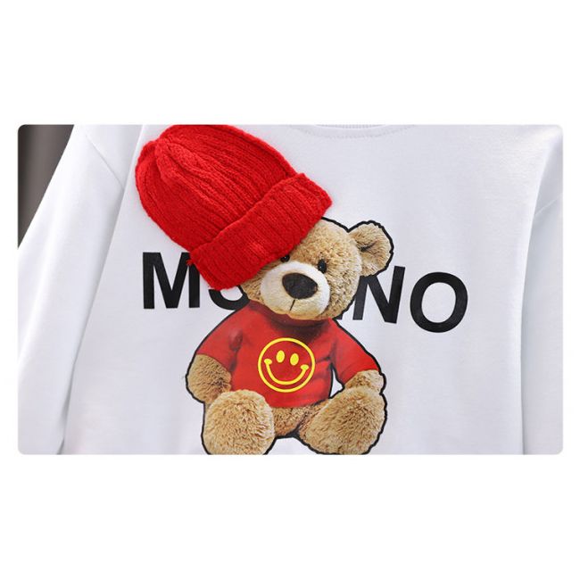 Trening pentru baietei - red teddy (marime disponibila: 12-18 luni (marimea 21 incaltaminte)) md552-2-de3.12-18 luni (marimea 21 incaltaminte)