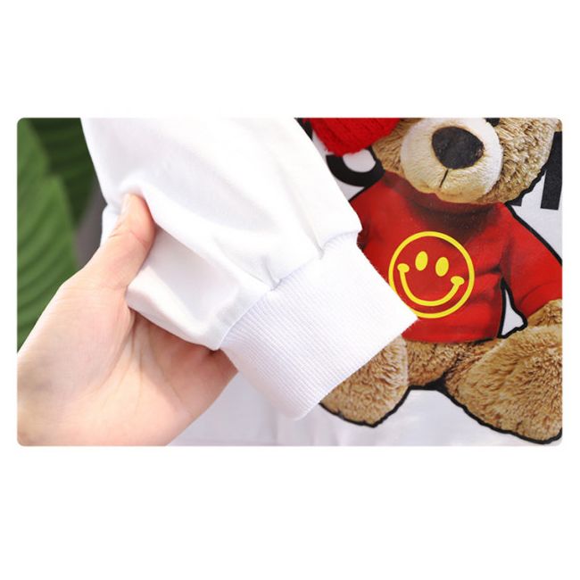 Trening pentru baietei - red teddy (marime disponibila: 12-18 luni (marimea 21 incaltaminte)) md552-2-de3.12-18 luni (marimea 21 incaltaminte)