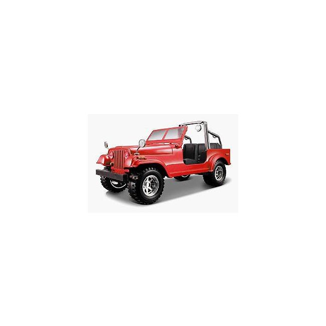 Jeep Wrangler - rosu - 1:24 - NCR22033