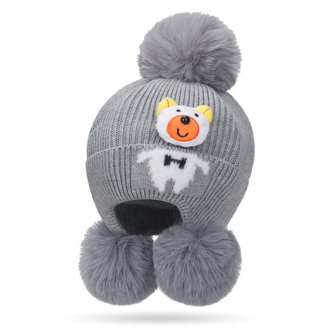 Caciulita gri - Baby Bear LIHT2023-91-2-ca3
