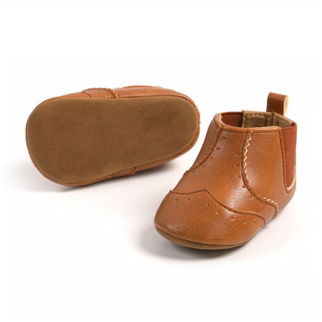 Cizmulite scurte maro pentru bebelusi - Simply MDM2045-1-p9