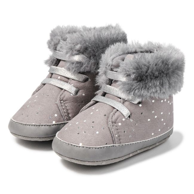 Ghetute gri pentru fetite - Shinny MDZ2063-3-p13