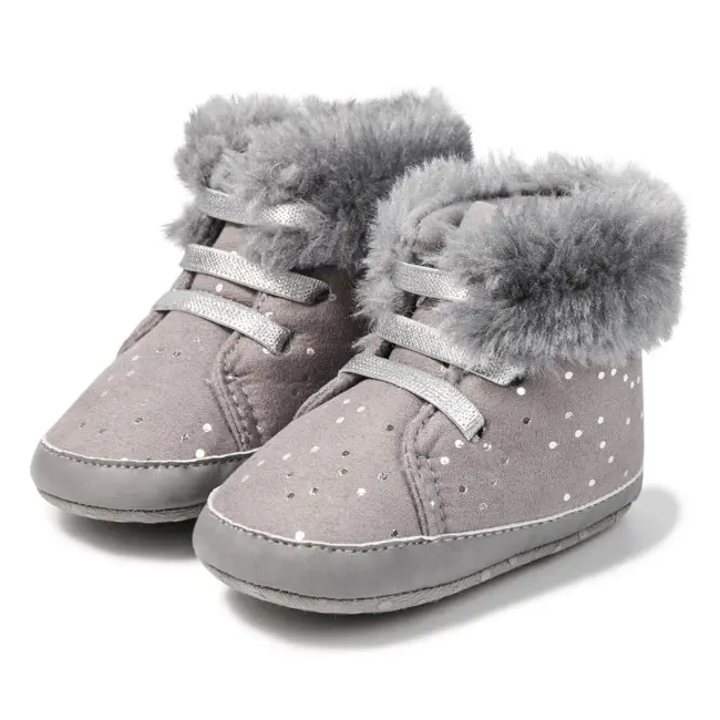 Ghetute gri pentru fetite - Shinny MDZ2063-3-p13