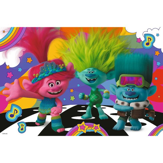 PUZZLE TREFL 100 TROLLS MINUNATA LUME A TROLILOR VIV16461