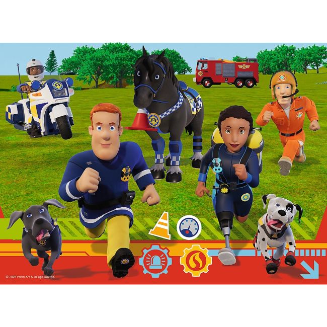 PUZZLE TREFL 30 POMPIERUL SAM GATA DE SALVARE VIV18297