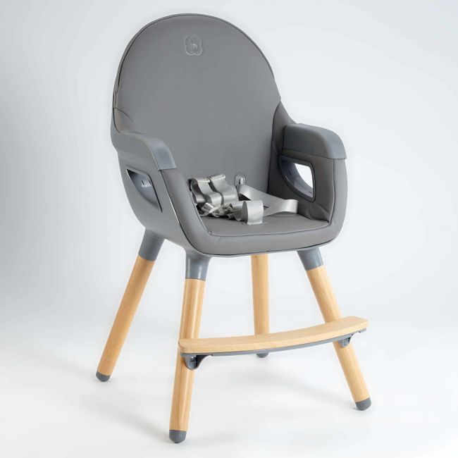 Babygo - scaun de masa transformabil scandi grey bbbbgo-5451