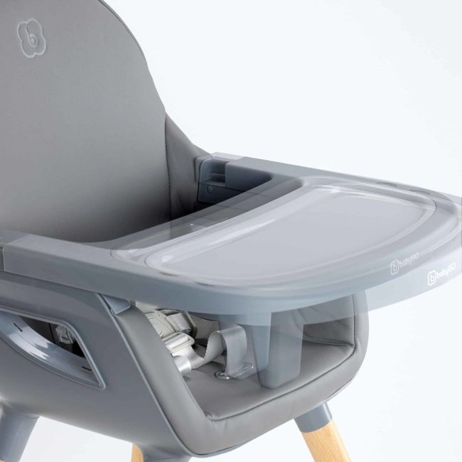 Babygo - scaun de masa transformabil scandi grey bbbbgo-5451