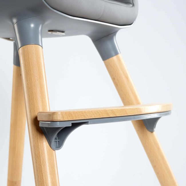 Babygo - scaun de masa transformabil scandi grey bbbbgo-5451