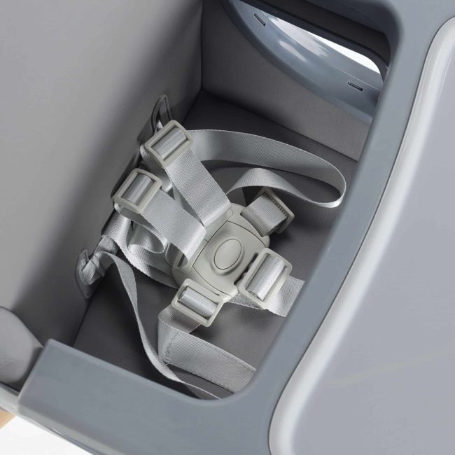 Babygo - scaun de masa transformabil scandi grey bbbbgo-5451