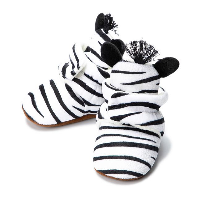 Botosei plusati pentru bebelusi - Zebra LIZ1020-1-bo6