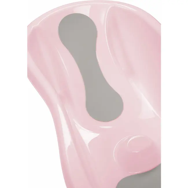 Cadita, Cu doua parti antiderapante, Cu dop, Conform cu standardul european de securitate EN 17072:2018, FreeON, 81x41x24 cm, Pink BYN49218