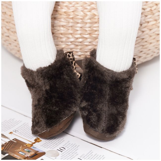 Cizmulite maro inchis pentru fetite LIZY2003-3-c3