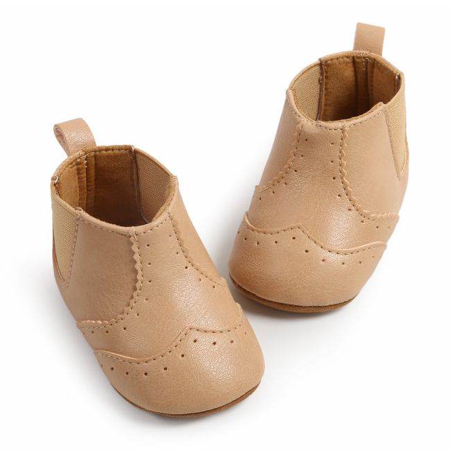 Cizmulite scurte crem pentru bebelusi - Simply MBM2045-2-c3