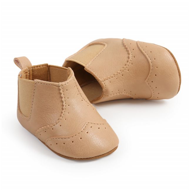 Cizmulite scurte crem pentru bebelusi - Simply MBM2045-2-c3