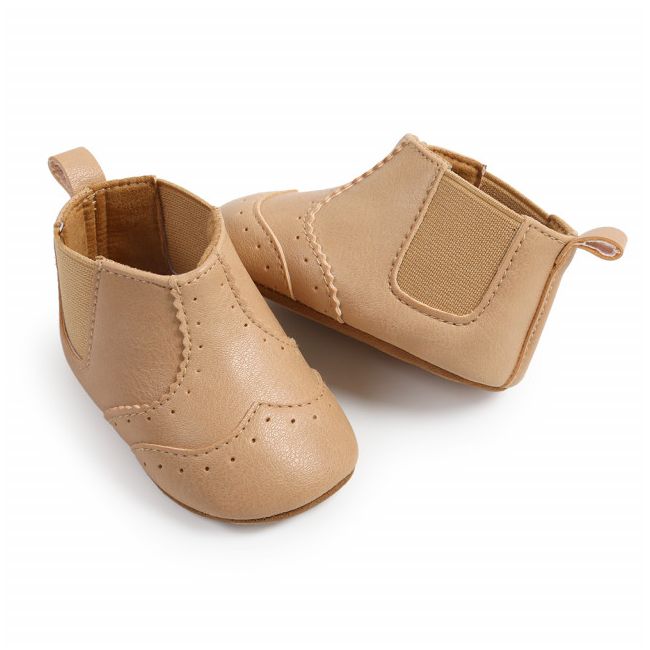 Cizmulite scurte crem pentru bebelusi - Simply MBM2045-2-c3