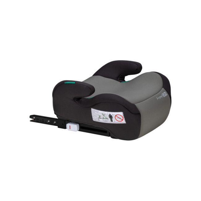Inaltator auto, Taurus Fix, Cu isofix, Potrivit pentru copiii intre 125 si 150 cm, FreeON, Conform cu standardul european de securitate ECE R129, Gray BYN49362
