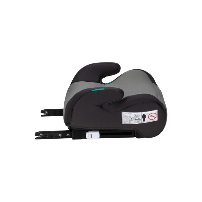 Inaltator auto, Taurus Fix, Cu isofix, Potrivit pentru copiii intre 125 si 150 cm, FreeON, Conform cu standardul european de securitate ECE R129, Gray BYN49362